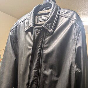 Heavy winter Leather jacket